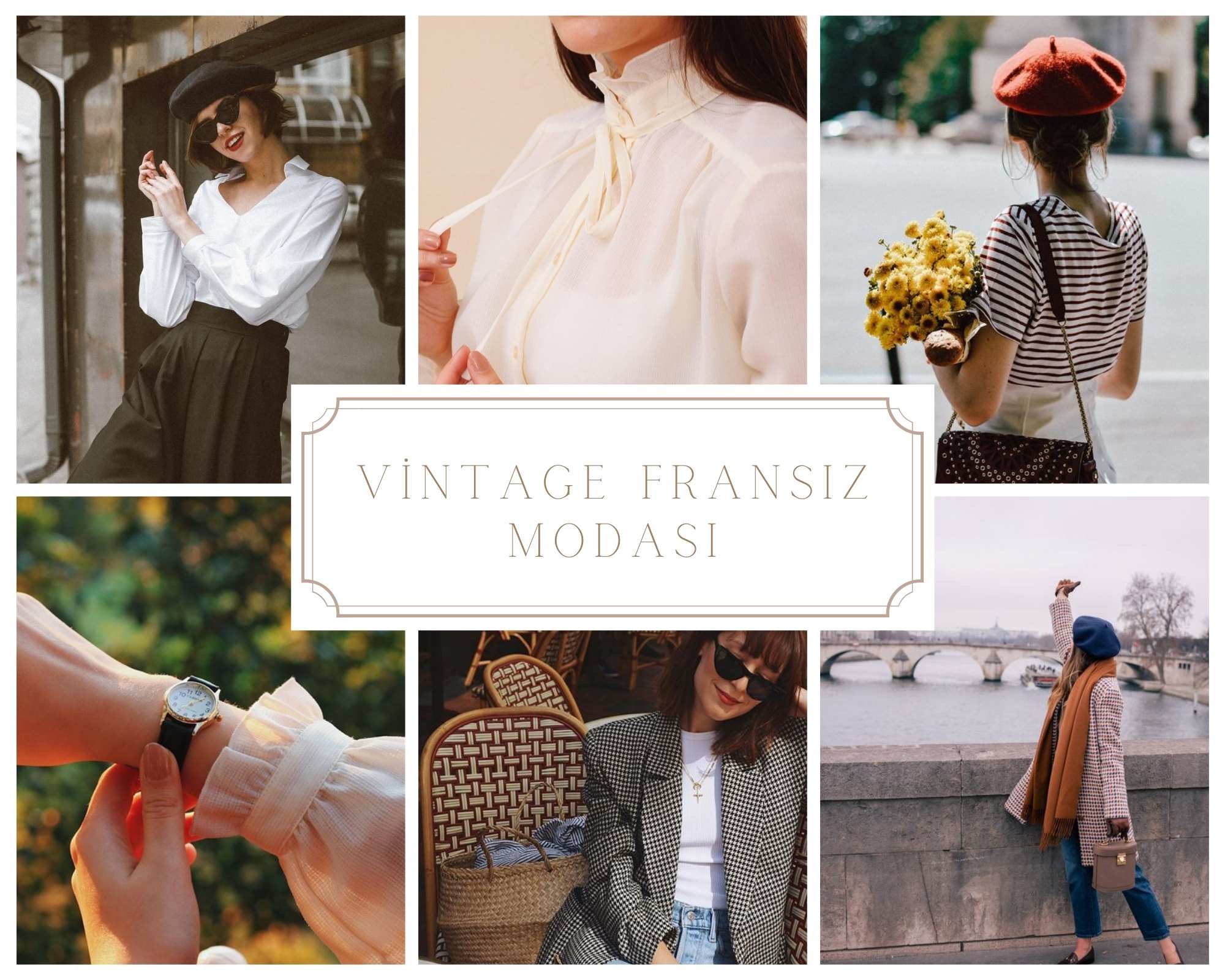 Vintage fransız modası