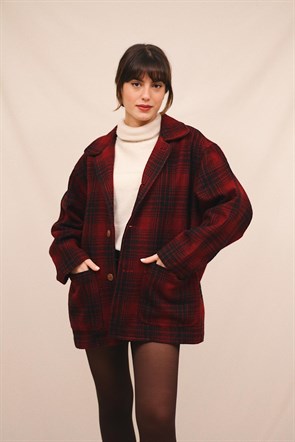 Flannel Woolen Coat