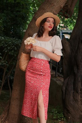 Vivien Floral Skirt
